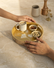 Elegant Circular Serving Tray