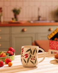 Botanical Branch Ceramic Mug