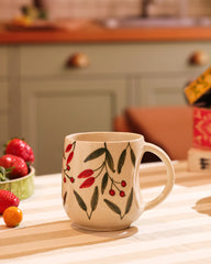 Botanical Branch Ceramic Mug