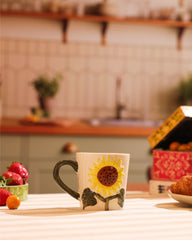 Sunflower Bloom Ceramic Mug