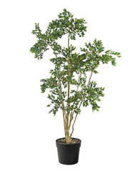 Artificial Natural Green Ficus Tree 193cm (6.3ft)