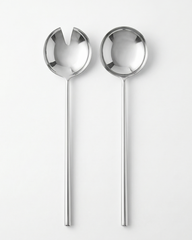 Minimalist Silver Cutlery Set – Set of Two