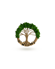 Artificial Moss Tree of Life Wall Decor 30cm (1ft)