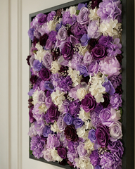 Artificial Floral Wall Panel Decor 33 Inch x 27 Inch