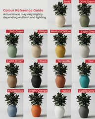 Basil Traditional Fiberglass Planter – Terra