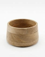 Natural Wooden Nut Bowl