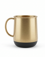 Elegant Brass Coffee Mug