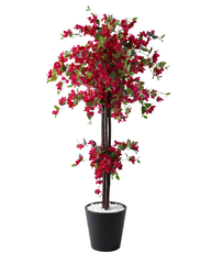 Artificial Red Bougainvillea Tree 165cm (5.4ft)