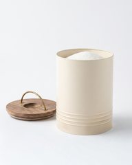 Rice Storage Barrel with Wooden Lid