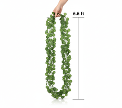 Artificial Elegant Ivy Vine Garland - 6.6ft Green Decorative Vine