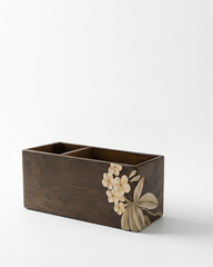 Elegant Wooden Cutlery Stand Organizer