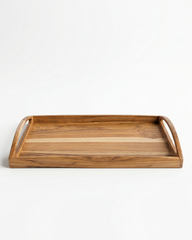 Premium Teak Wooden Large Serving Tray