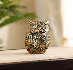 Decorative Ornate Lucky Owl Figurine