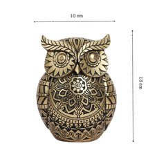 Decorative Ornate Lucky Owl Figurine