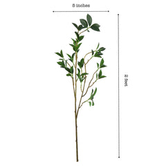 Artificial Green Sticks for Vases (3 Sticks, 75 cm)