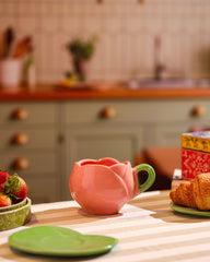 Blooming Pink Tulip Cup and Saucer Set