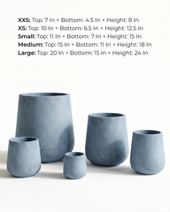 Ruby Fiberglass Planter – Stone Grey