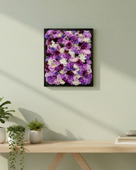 Artificial Floral Wall Panel Decor 33 Inch x 27 Inch