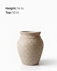 Basil Traditional Fiberglass Planter – Terra