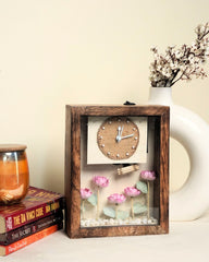 Blush Bloom Clock