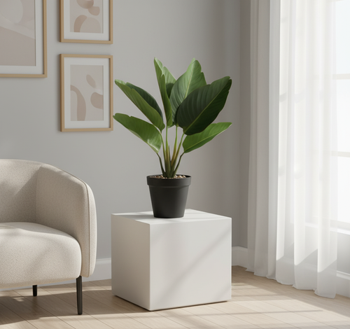 Artificial Traveller Banana Leaf Bonsai Tree - 1.2ft
