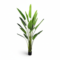 Artificial Heritage Jumbo Traveller Soft Banana Leaf Plant - 10 ft (310 cm)