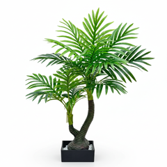Artificial Decorative Twisted Palm Bonsai - 2.5 ft