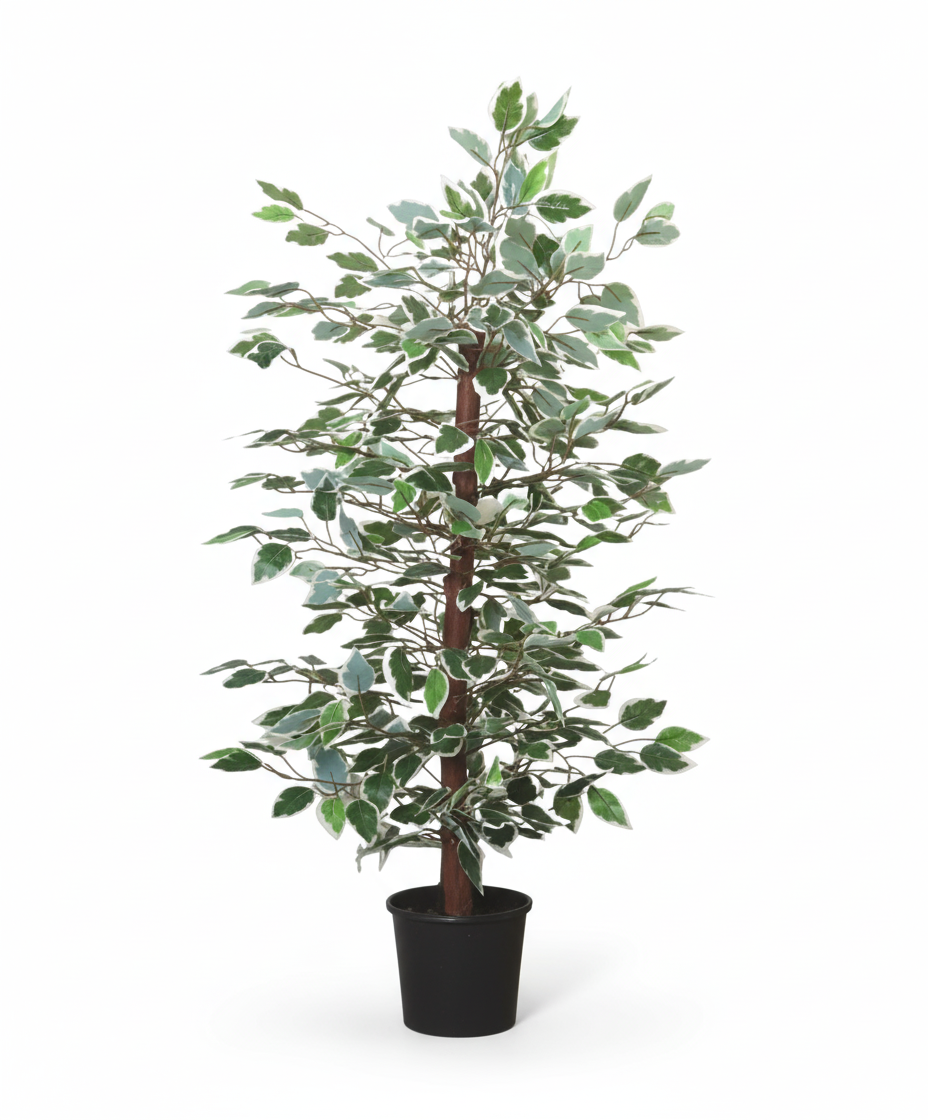Artificial Variegated Ficus Tree 90cm (3ft)