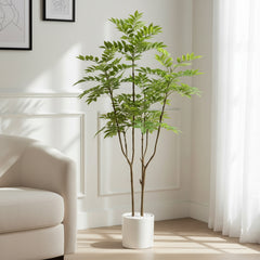 Artificial Lush Green Ficus Tree - 150cm (5ft)