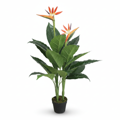 Artificial Dense Birds of Paradise Flower - 100cm (3.5ft)