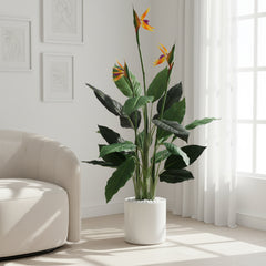 Artificial Leafy Birds of Paradise Flower - 140cm (5ft)