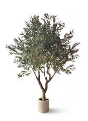 Artificial Designer Olive Fiber Jumbo Tree - 250cm (8.5ft)