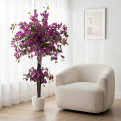 Artificial Graceful Purple Bougainvillea Tree - 165cm (5.5ft)