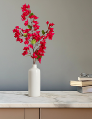 Artificial Bougainvillea Flower Stick (115 cm, Pink)