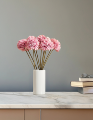 Artificial Chrysanthemum Flower Sticks (6 Sticks, 45 cm, Lavender)
