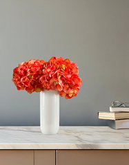 Artificial Hydrangea Flower Bouquet (30 cm, Pink)