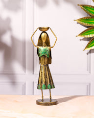 Tribal Women Musician Trio Figurines