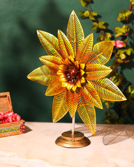 Golden Tribal Musician Showpiece Set