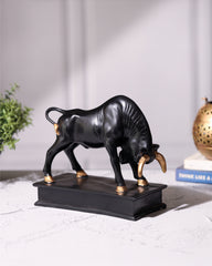 Majestic Bull Figurine