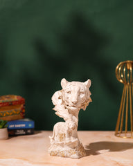 Elegant Blue Baby Monk Polyresin Figurine