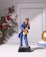 Blue Suit Musician Trio