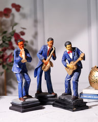 Blue Suit Musician Trio