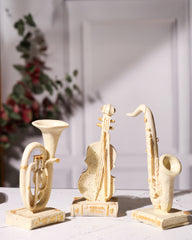 Ivory Musical Instrument Trio