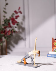 Yoga Lady with Cats – Side Stretch