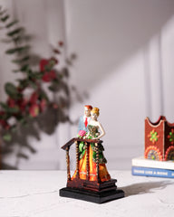 Wedding Couple on Podium Showpiece