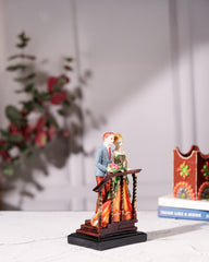 Wedding Couple on Podium Showpiece