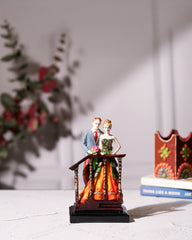 Wedding Couple on Podium Showpiece