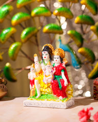 Multicolour Shiv Parivar Idol