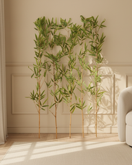 Artificial Bamboo Leaf Stems Set of 5 150cm (5ft)