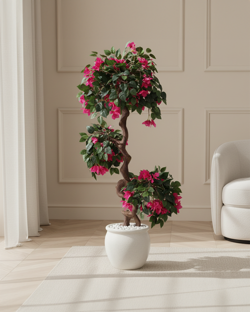 Artificial Pink Bougainvillea Topiary 150cm (5ft)